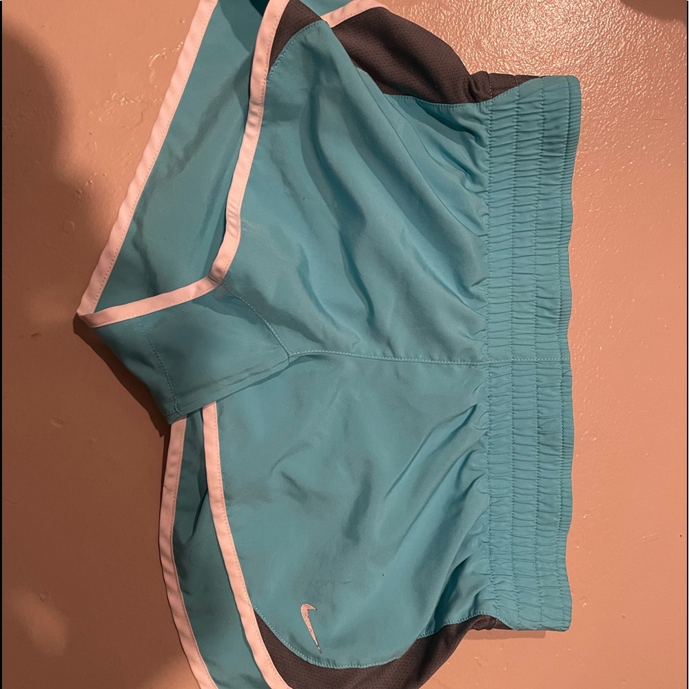 Blue Nike dry fit shorts